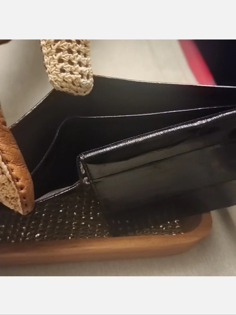 Lee Sands Exotic Eel Skin Wallet - Classic Slim Bifold